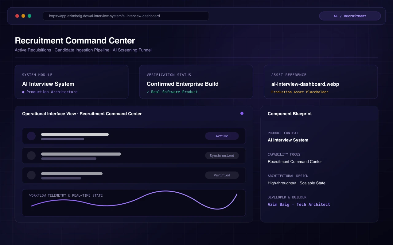AI Interview System Dashboard